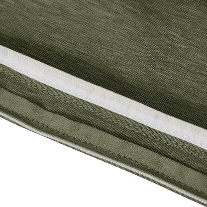 Classic Accessories Montlake Back Cushion Foam & Slip Cover, Heather Fern, 21" Wide x 23" high x 2" Thick
