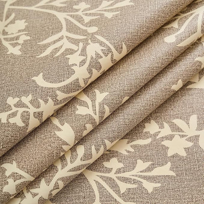 LIBERECOO Vinyl Tablecloth with Flannel Backing –Indigo Botanical Charm, Waterproof, Wipeable, Durable Table Cover – 4 Colors