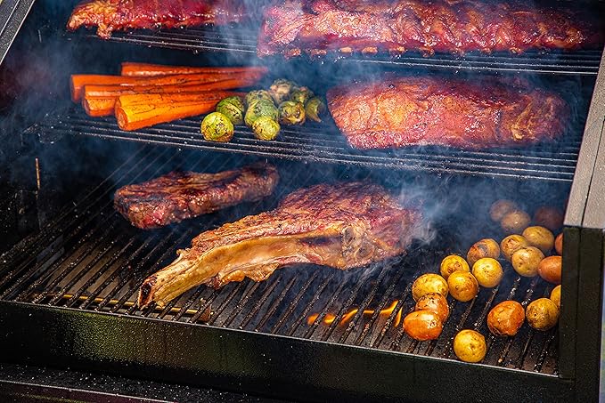 Pit Boss 100% All Natural BBQ Hardwood Pellets for Cooking, Grilling, and Smoking | 40lbs. Wood Pellets for Pellet Grills and BBQ Smokers | Cherry Blend