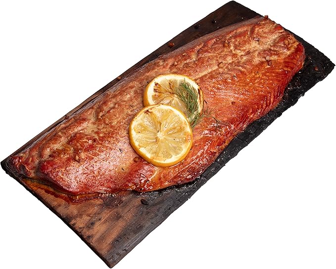 Camerons Cedar Grilling Planks - 2 Pack (5.5"x11.5") - Premium Natural Cedar Wood - Easily Infuse Smoky Flavor into BBQ Salmon, Fish, Meat, Veggies, and More - Sourced in the USA - Grilling Gift Idea