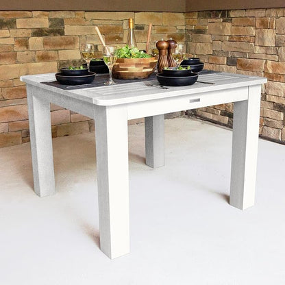 highwood Hamilton 5 Piece Square Dining Set, White