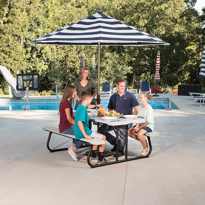 Lifetime Folding Picnic Table, 6-Foot