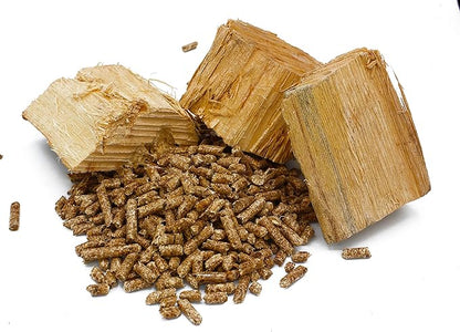 | Hardwood Natural BBQ Grill Smoke Bake | Hickory | Pellets | 4 Pound Pel Bag