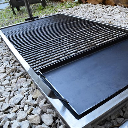 Iron Argentinian Style Santa Maria Grill (Santa Maria Grill + Iron griddle + Brazier)
