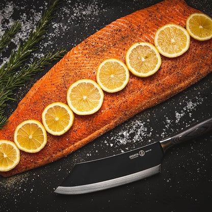Messermeister Avanta Forged 8” Kendrick BBQ Knife - German X50 Stainless Steel - Rust Resistant & Easy to Maintain