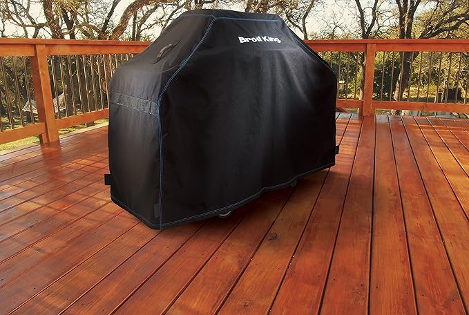 Broil King 68487 58" Premium Grill Cover, Black