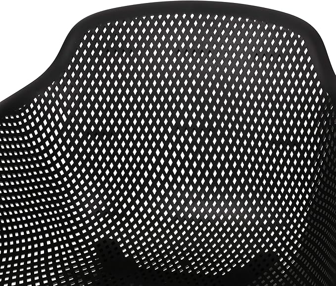 Christopher Knight Home Davina Outdoor Dining Chair (Set of 4), Black