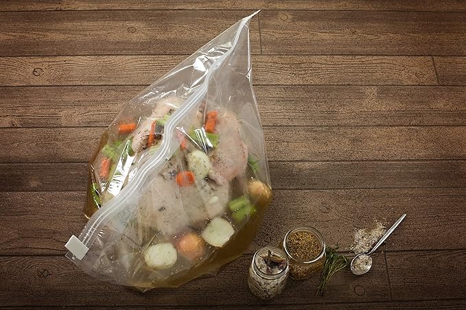 Large Turkey Brine Bags, Combo Pack - Marinade Injector - Roll cooking Twine - XL Heavy Duty Leakproof, Food grade BPA free