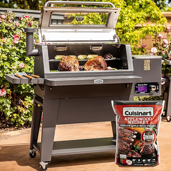 Cuisinart Premium Applewood Whiskey BBQ Smoking Pellets - 20 lb Bag