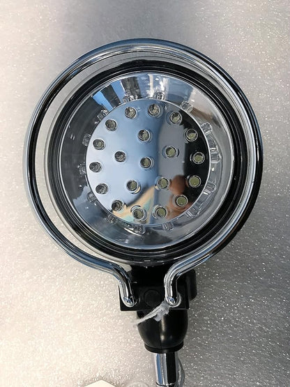 LED Outdoor Grilling Round Light with Goose Neck On/Off Switch