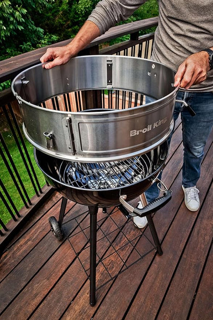 Broil King 13360 22-IN Stainless Steel Kettle Culinary Ring Extension Kit