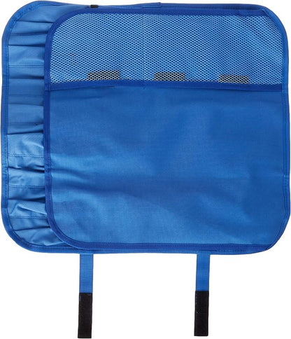 Mercer Culinary 7-Pocket Knife Roll Storage Bag, Blue