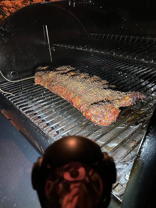 Pellet Smoker Grill LED Night Light - A 2-in-1 Light with a Magnetic Base Attaches to The Front Shelf of Pellet Smokers Compatible with Traeger Grills