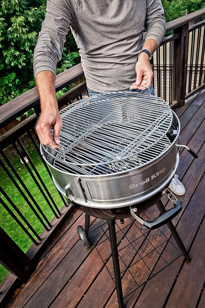 Broil King 13360 22-IN Stainless Steel Kettle Culinary Ring Extension Kit