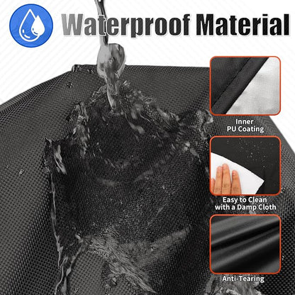 i COVER Grill Cover, 50 inch BBQ Grill Cover for Outdoor Grill, Waterproof BBQ Cover, Fade Resistant Barbecue Gas Grill Covers for Weber, Char-Broil, Nexgrill and More