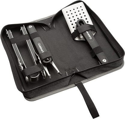 Cuisinart CGS-1000 4-Piece Folding Grill Tool Set