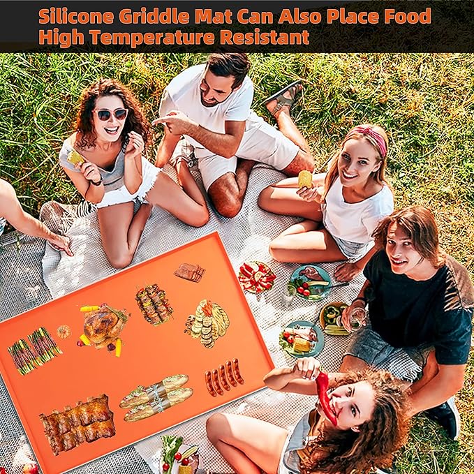 Silicone Griddle Mat for 36" Blackstone Cover Griddle Mats Accessories Blackstone for Griddle Surface Grill Mat Protect Your Griddles from Rodents Insects Debris and Rust
