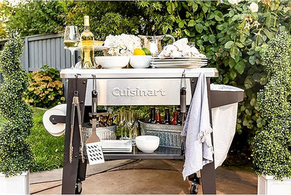 Cuisinart CPT-194 Outdoor Stainless Steel Grill Prep Table