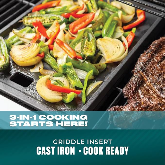 Charbroil Performance Series Griddle Insert | Turn Your Grill Into a Griddle