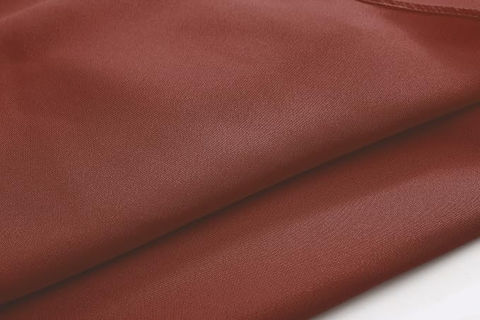 Brown Rectangle Tablecloth 54 x 80 Inch 210 GSM Stain&Water Wrinkle Resistant Washable Fabric Table Cloth for Dining Table Buffet Parties Outdoor Picnic Camping Kitchen
