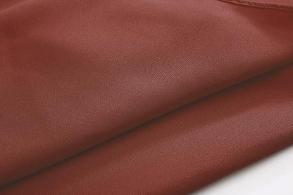 Brown Square Tablecloth 60 x 60 Inch 210 GSM Stain&Water Wrinkle Resistant Washable Fabric Table Cloth for Dining Table Buffet Parties Outdoor Picnic Camping Kitchen