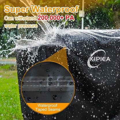 600D Pellet Grill Cover for Pit Boss Lexington, Pro 600 and Tailgater, Waterproof BBQ Smoker Cover, UV Resistant, No Tear, No Fading