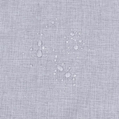 QILLOWAY Outdoor Indoor Seat Cushions, Square Foam Dining Chair Pads,All Weather, 17"x17"x3",2 Counts, Gray,White