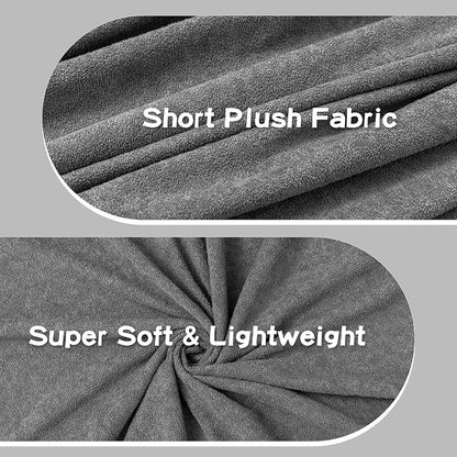 MEETSKY Chair Cover Cat Scratch Proof Recliner Chair Covers, Oversized Armchair Sofa Covers Washable Sofa Slipcover for Single Couch, Soft Small Couch Slipcover for Pets Dogs, 71" x 91", Grey