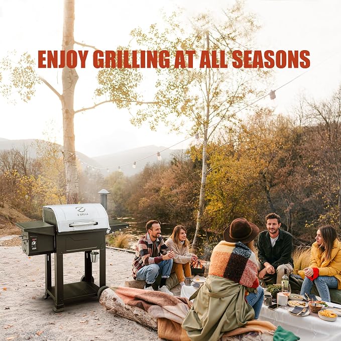 Z GRILLS Thermal Insulation Blanket Fire-Resistant 3-Layer Construction for Enhanced Temperature Preservation, Pellet Savings, Snow Resistance and Waterproof - Ideal for Outdoor Grilling
