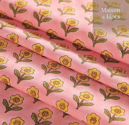 100% Cotton Hand Block Printed, Tablecloth for Kitchen, Dining, Table Cover for Parties, Chritmas, Weddings, Barbecues and Summer picnics Table Cloth