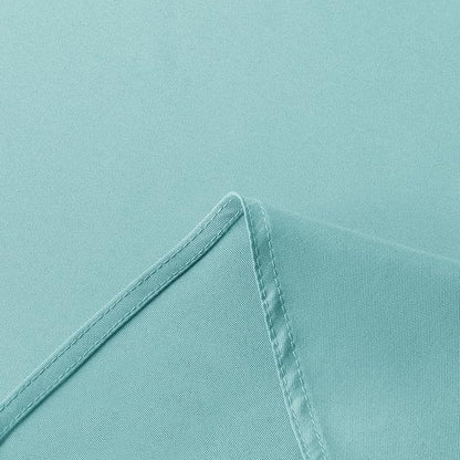sancua Rectangle Tablecloth - 60 x 102 Inch - Stain and Wrinkle Resistant Washable Polyester Table Cloth, Decorative Fabric Table Cover for Dining Tables, Buffet Parties and Camping, Turquoise