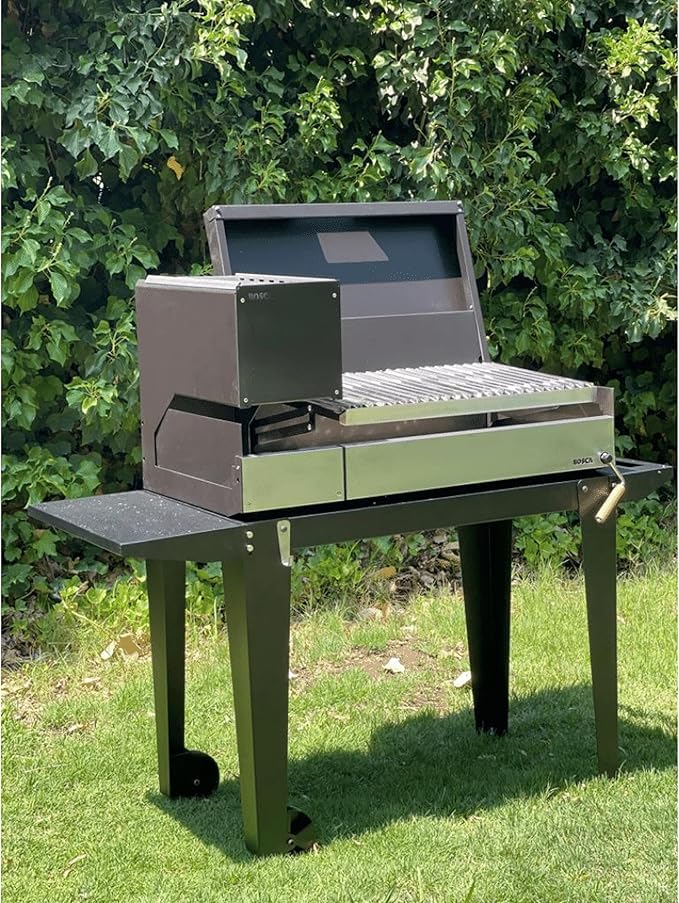 Block Arrayan 40 Inch Modular Freestanding Charcoal Grill | Barbecue Grill Perfect To Adapt To Spaces | Elegant Design, A+ Stainless Steel Front, Refractory Brick Base