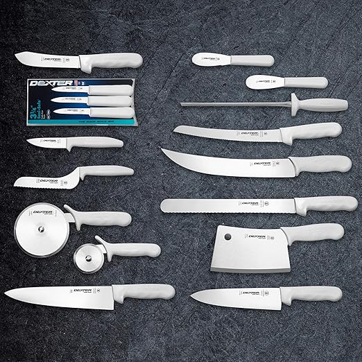 Dexter-Russell 12" Scalloped Slicer, S140-12SC-PCP, SANI-SAFE Series