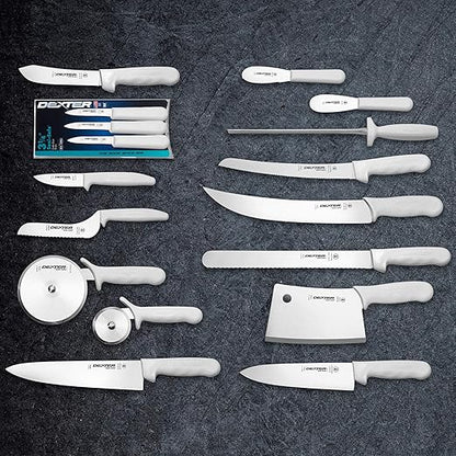 Dexter-Russell 12" Scalloped Slicer, S140-12SC-PCP, SANI-SAFE Series