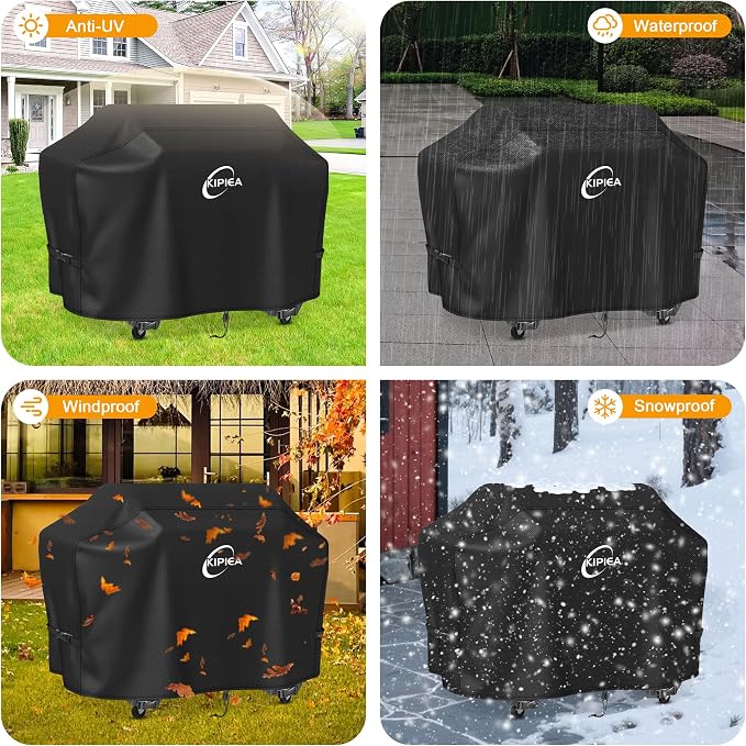 600D Pellet Grill Cover for Camp Chef Woodwind 36, Woodwind Pro 36, Waterproof BBQ Smoker Cover, UV Resistant, No Tear, No Fading
