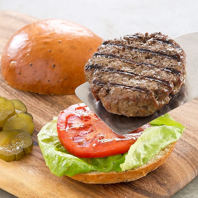 Leden Burger Press Hamburger Press Patty Maker with 100 Patty Papers 3-in-1 Non Stick Stuffed Burger Mold, Beef Patties and Sliders, BBQ Grill Accessories Kitchen Tool for Grilling