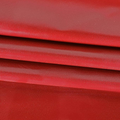 sancua Waterproof Rectangle Vinyl Tablecloth Table Cloth 60x84 Inch, Red | 100% Oil Spill Proof, PVC Material, Wipe Clean Table Cover for Dining Tables, Buffet Parties and Camping