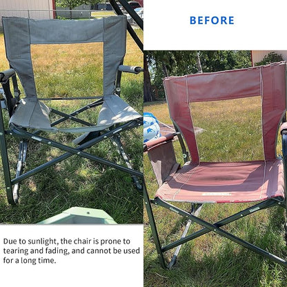 ANartcle Rocking Chair Covers for GCI Outdoor 37072 Chair,Freestyle Rocker Cover,Waterproof Heavy Duty Outdoor Camping Chair Covers, (26 W x 27 D x 34 H inches) Black.