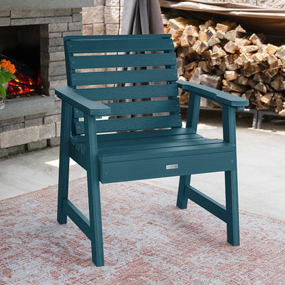 highwood Weatherly 4-Piece Garden Conversation Set, Nantucket Blue