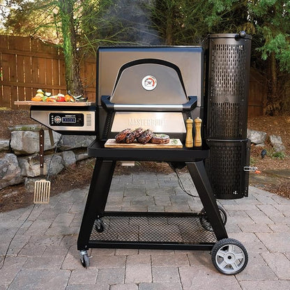 Masterbuilt® Gravity Series 560 Digital Charcoal Grill and Smoker Powder-Coated Steel Font-Shelf Accessory Insert to Hold up to 50LBS in Black, Model MB20181522