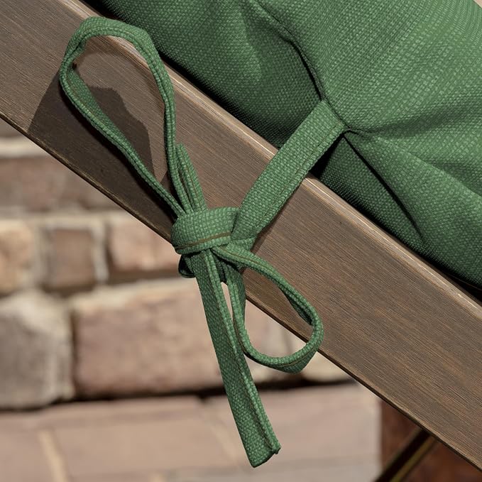 Arden Outdoor Chaise Cushion, 22x77, Moss Green | Lounge Cushion, Rain-Proof, Fade Resistant, Mold and Mildew Resistant