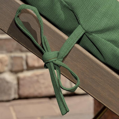 Arden Outdoor Chaise Cushion, 22x77, Moss Green | Lounge Cushion, Rain-Proof, Fade Resistant, Mold and Mildew Resistant