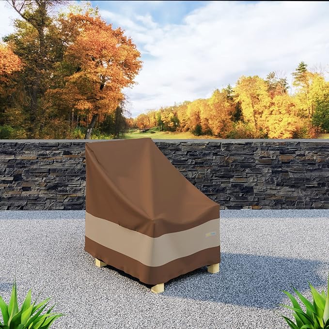 Duck Covers Ultimate Waterproof Patio Lounge Chair Cover, All Weather Protection, Durable Outdoor Lawn Patio Furniture Covers, 30W x 35D x 36H inch, Patio Chair Covers for Outdoor Furniture