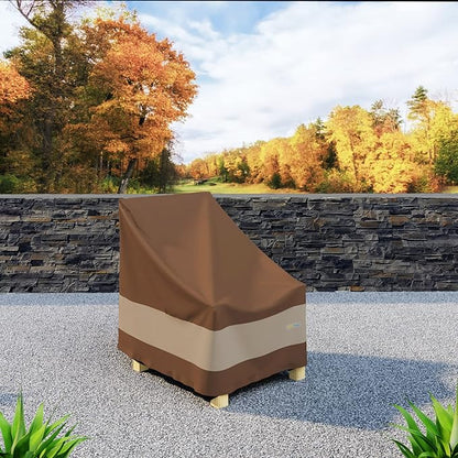 Duck Covers Ultimate Waterproof Patio Lounge Chair Cover, All Weather Protection, Durable Outdoor Lawn Patio Furniture Covers, 30W x 35D x 36H inch, Patio Chair Covers for Outdoor Furniture