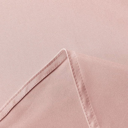 sancua Rectangle Tablecloth - 60 x 84 Inch - Stain and Wrinkle Resistant Washable Polyester Table Cloth, Decorative Fabric Table Cover for Dining Tables, Buffet Parties and Camping, Blush