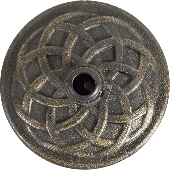 BACKYARD EXPRESSIONS PATIO · HOME · GARDEN 911554 21 Pound Umbrella Base, Bronze