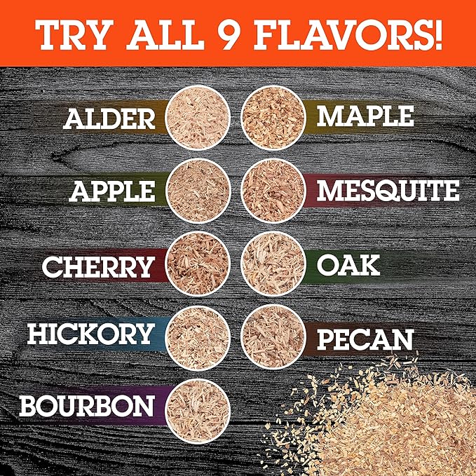 Camerons All Natural Extra Fine Hickory BBQ Wood Chips (3 Pints, 0.473L ea)- Kiln Dried Wood Sawdust Shavings for Cocktail Smoking Guns, Stovetop Smokers, Smoke Boxes-Value Pack Barbecue Grilling Gift