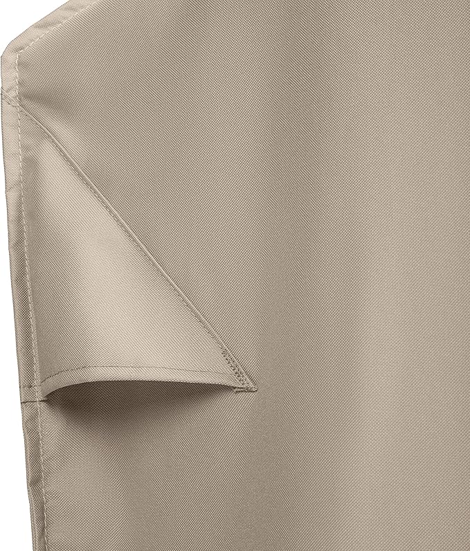 Classic Accessories Storigami Easy Fold Water-Resistant 64 Inch BBQ Grill Cover, Goat Tan