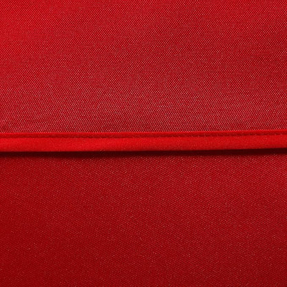 LUSHVIDA Rectangle Outdoor Tablecloth with Umbrella Hole and Zipper, 60x120 Inch Red, Washable Waterproof Table Cloth Spill Proof Wrinkle Free Table Cover for Patio Spring Summer Picnic BBQS