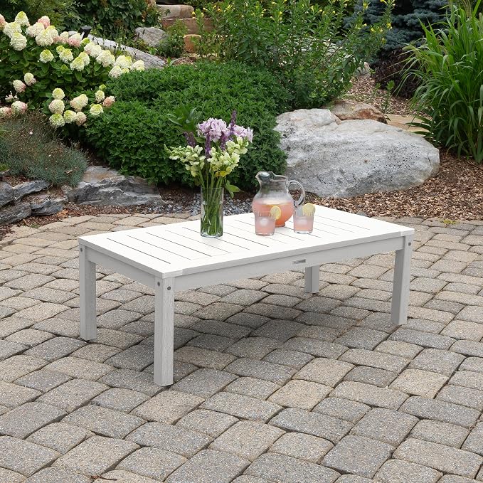 Highwood AD-KITBENW41-WHE The Weatherly Collection 4pc Garden Set, White